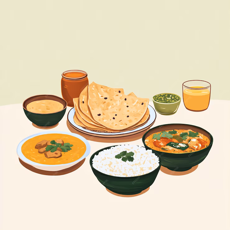 Hand Choosing Food